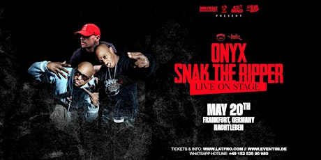 ONYX & Snak The Ripper  Live in Frankfurt primary image