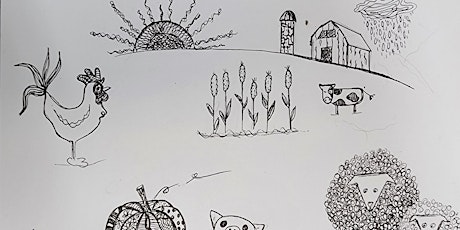 Art Free! Artful Doodles with Rusty Harden (relaxation art)