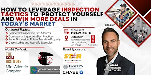 How to Leverage Inspection Tactics To Protect Yourself & Win More Deals primary image