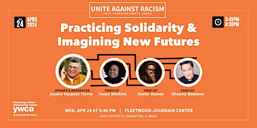 Imagem principal do evento Unite Against Racism: Practicing Solidarity and Imagining New Futures