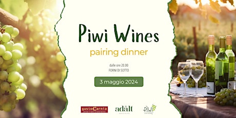 Piwi Wines pairing dinner