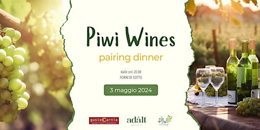 Piwi Wines pairing dinner primary image