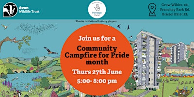 Immagine principale di Community Campfire- celebrating Pride month 