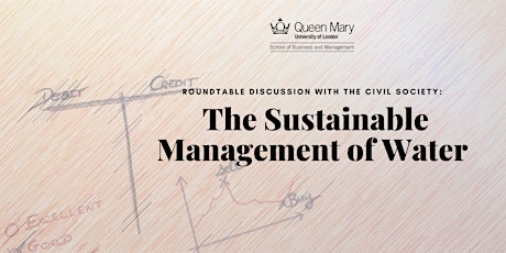 Imagen principal de Roundtable  with the civil society: The Sustainable Management of Water