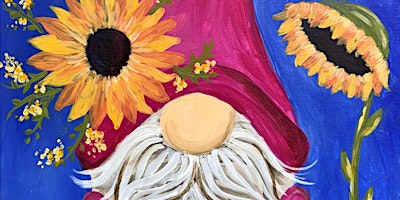 Primaire afbeelding van Sunflower Gnome - Paint and Sip by Classpop!™