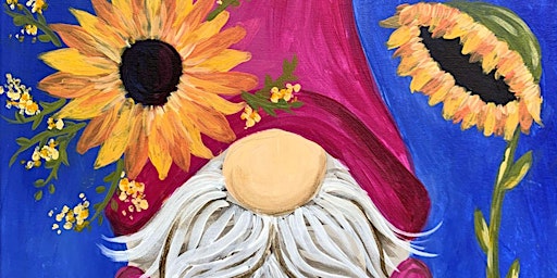 Image principale de Sunflower Gnome - Paint and Sip by Classpop!™