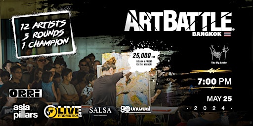 Art Battle Bangkok - May 25, 2024  primärbild