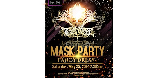 Imagem principal do evento Mask Party, Fancy Dress