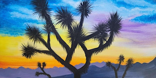 Imagem principal do evento Desert Sunset - Paint and Sip by Classpop!™