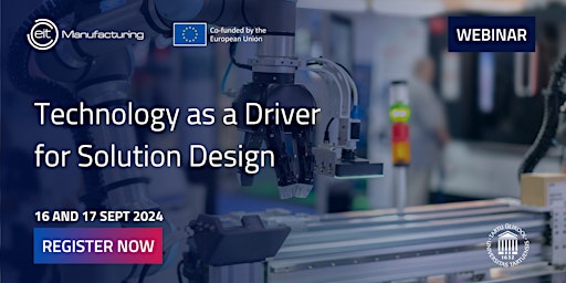 Imagen principal de WEBINAR: Technology as a Driver for Solution Design