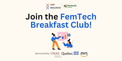 Imagem principal do evento Calgary FemTech Breakfast Club