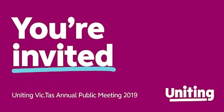 Uniting Vic.Tas Tasmania Annual Public Meeting 2019 primary image