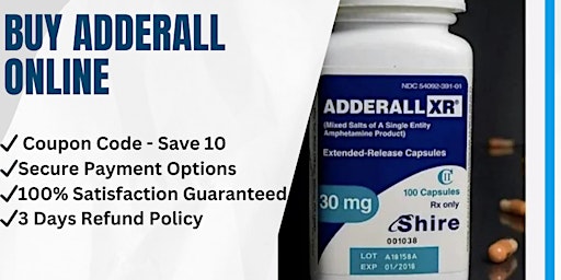 Imagem principal do evento Obtain Adderall 30 mg At sale discount
