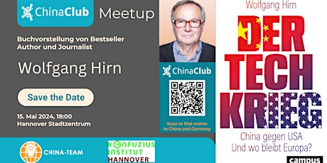 ChinaClub Meetup - Buchvorstellung von Wolfgang Hirn