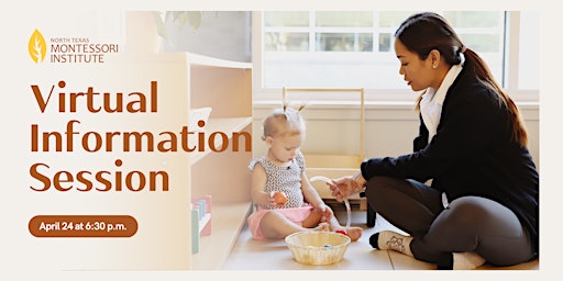 Immagine principale di Virtual Information Session - North Texas Montessori Institute 