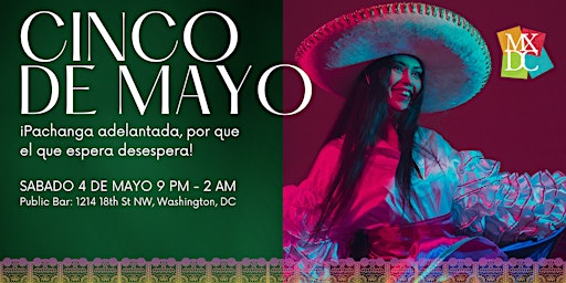 Imagem principal de Cinco de Mayo: Pachanga Adelantada