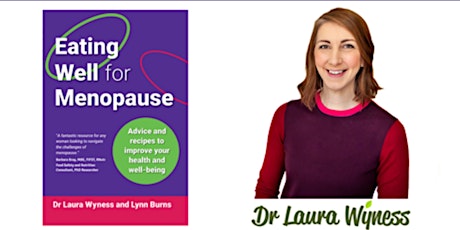 Author Talk- Eating Well for Menopause with Dr Laura Wyness
