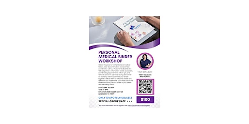 Imagen principal de Personal Medical Binder Workshop