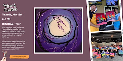 Primaire afbeelding van Ybor Paint and Sip – Lavender Moon