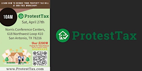 Property Tax Protest Workshop - Norris Center primary image