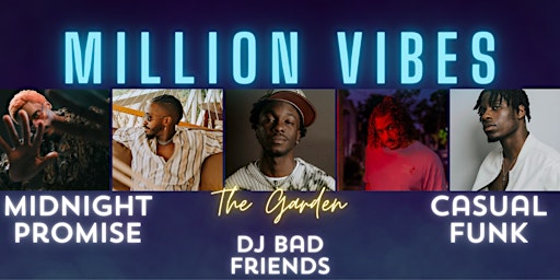 It's a Spring Thing II  |  FEAT: MILLION VIBES  x NOVAFest @ The Garden primary image