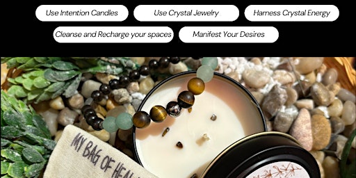 Primaire afbeelding van Manifesting Prosperity: Candle Magic and Crystal Jewelry Workshop