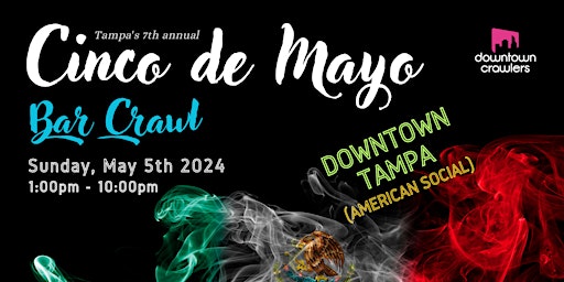 Cinco de Mayo Bar Crawl - TAMPA (Downtown)  primärbild