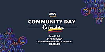 Imagem principal do evento AWS Community Day Colombia