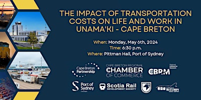 Impact of Transportation Costs on Life and Work in Unama'ki - Cape Breton primary image