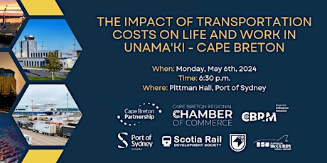 Impact of Transportation Costs on Life and Work in Unama'ki - Cape Breton