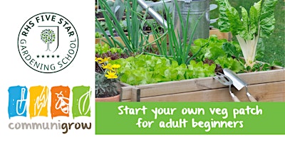 Immagine principale di Start your own veg patch for adult beginners 