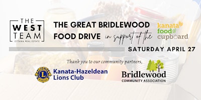 THE GREAT BRIDLEWOOD FOOD DRIVE primary image