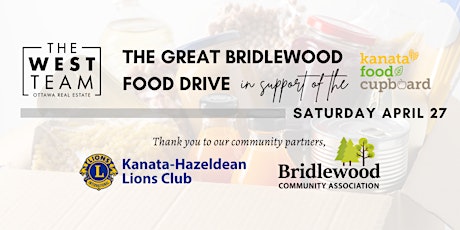 THE GREAT BRIDLEWOOD FOOD DRIVE