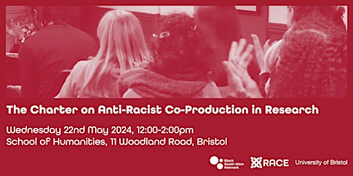 The Charter on Anti-Racist Co-Production in Research Launch primary image
