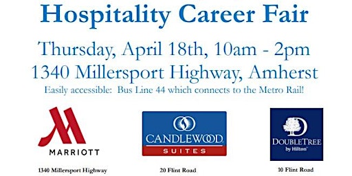 Multi Employer Hospitality Career Fair primary image