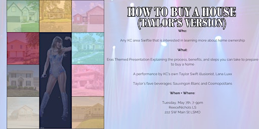 Imagem principal do evento How to Buy a House Seminar (Taylor's Version)