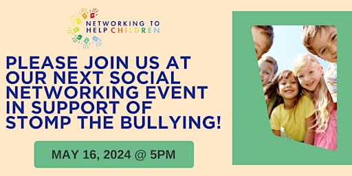 Imagen principal de Networking Event in Support of Stomp The Bullying