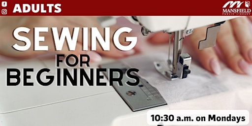 Image principale de Sewing for Beginners