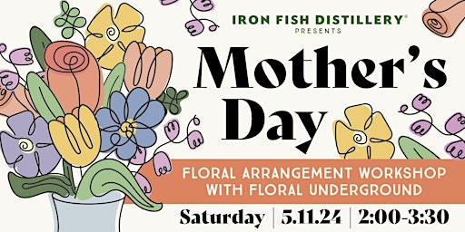 Image principale de Mother’s Day Floral Arrangement Workshop with Floral Underground