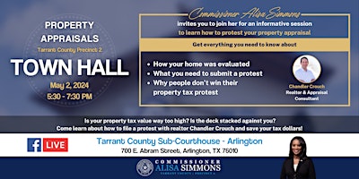 Imagen principal de Tarrant County Precinct 2 Town Hall: Property Appraisals