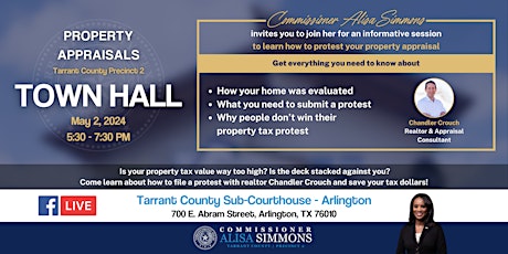 Tarrant County Precinct 2 Town Hall: Property Appraisals