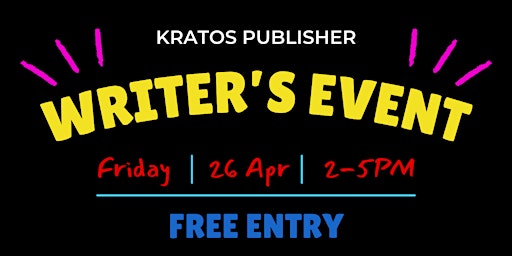 Image principale de Kratos Publisher Writer's Event