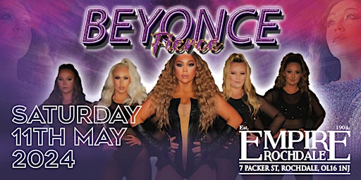 Imagem principal do evento Beyonce fierce Full Show Live Tribute Act to Beyoncé