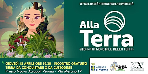 Imagem principal do evento INCONTRO GRATUITO "TERRA DA CONQUISTARE O DA CUSTODIRE?"