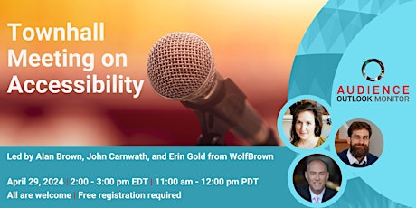 Townhall Meeting on Accessibility