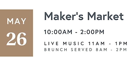 Imagem principal do evento Maker's Market