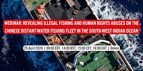 Webinar: The impact of the Chinese fleet in the South-West Indian Ocean