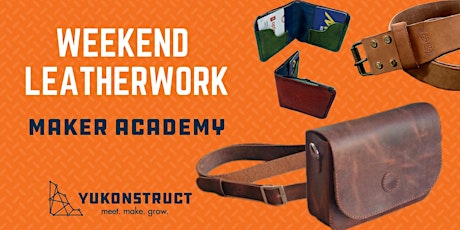 Image principale de Maker Academy: Weekend Leatherwork