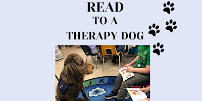 Primaire afbeelding van Read to a Therapy Dog - Ages 5 and UP