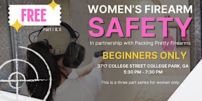 Primaire afbeelding van Women Only Firearm Safety Sessions